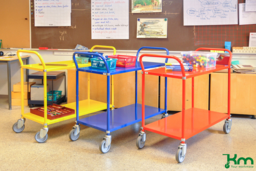 Kongamek Chariot à plateaux coloré