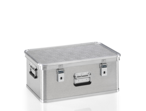 Gmöhling caisse de transport G®-professional BOX en tôle d'aluminium structuré