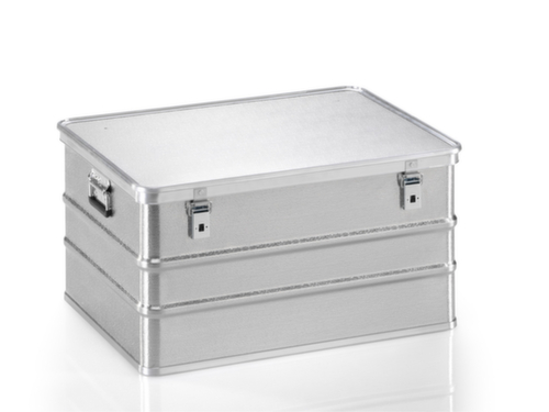 Gmöhling caisse de transport G®-professional BOX en tôle d'aluminium structuré