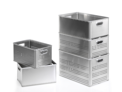Gmöhling Bac de transport en aluminium G®-STACK