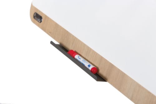 Rocada chevalet de conférence mobile NAT0618 avec 2 porte-papiers, hauteur 1600 - 2000 mm