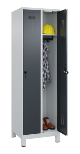 C+P Armoire vestiaire Evolo PLUS, largeur de compartiment 300 mm