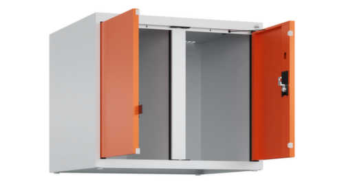 rehausse d'armoire avec double compartiment
