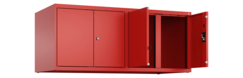 rehausse d'armoire avec double compartiment