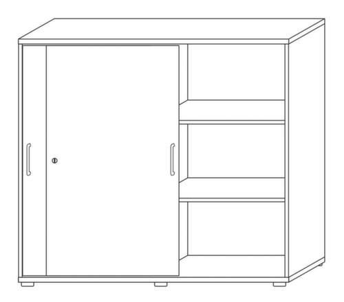 Armoire à portes coulissantes pour bureau Up and Down