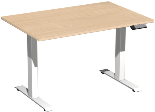Gera bureau à hauteur réglable électriquement Elevate Plus avec piètement en T