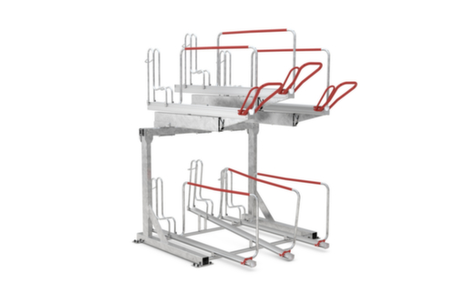 WSM Range-vélos à deux niveaux BikeHub Economy