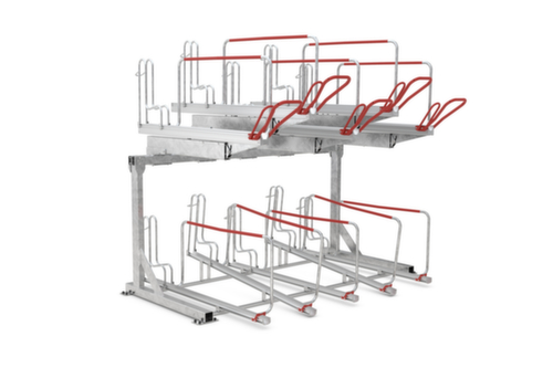 WSM Range-vélos à deux niveaux BikeHub Economy