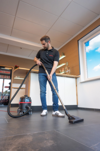 Aspirateur à sec extra-silencieux ERA TEC avec connexion USB et compartiment pour les sacs de rechange