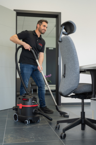 Aspirateur à sec extra-silencieux ERA TEC avec connexion USB et compartiment pour les sacs de rechange