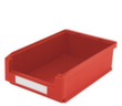 BITO bac à bec très résistant, rouge, profondeur 500 mm, polypropylène