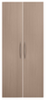 Porte à double battant Terra Nova pour rayonnage de bureau, hauteur x largeur 1880 x 800 mm