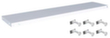 hofe Tablette pour rayonnage à boulonner type mi-lourd, largeur x profondeur 1300 x 300 mm