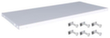 hofe Tablette pour rayonnage à boulonner type mi-lourd, largeur x profondeur 1300 x 600 mm