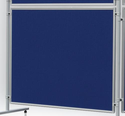 Franken Séparateur, hauteur x largeur 1500 x 1200 mm, paroi bleu  L