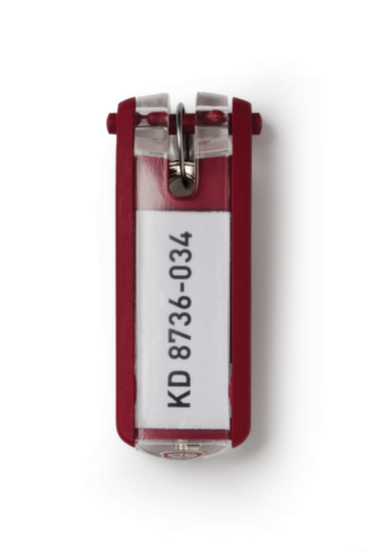 Durable Porte-clés pour armoire à clés, rouge  L