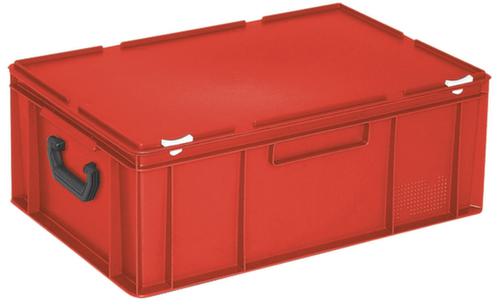 Mallette de rangement et de stockage norme européenne, rouge, HxLxl 250x600x400 mm