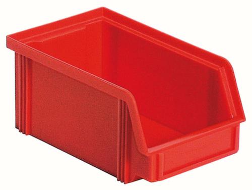 Bac à bec empilable Classic avec grande poignée encastrée, rouge, profondeur 170 mm  L