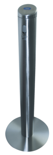 Cendrier sur pied en forme de colonne