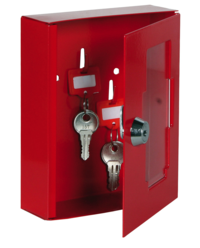 Format Tresorbau Caissette à clés d'urgence, RAL3002 rouge carmin  L