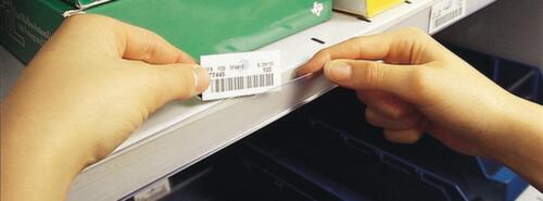 Porte-étiquettes lisible par scanner  L