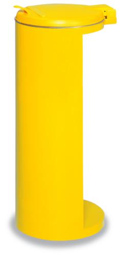 VAR Collecteur de déchets Kompakt Junior, 120 l, RAL1023 jaune signalisation