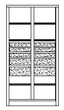 PAVOY Armoire lourde Basis à tiroirs, largeur 1040 mm  L