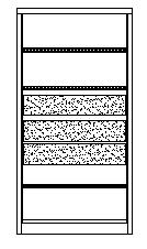 PAVOY Armoire lourde Basis gris clair à tiroirs, largeur 1040 mm  L