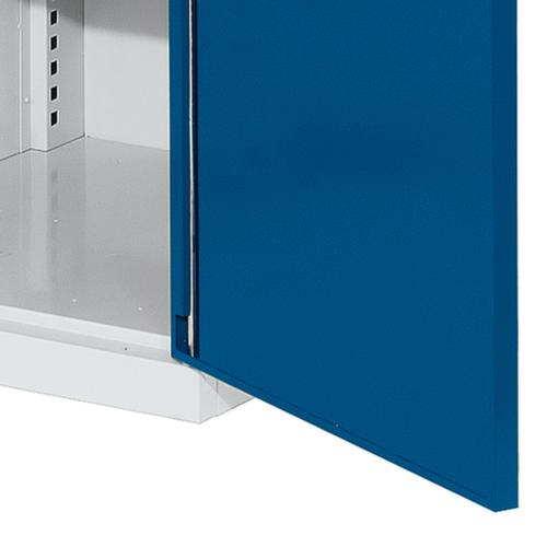 Kappes Armoire verticale RasterPlan®, 2 extensions, RAL7035 gris clair/RAL5010 bleu gentiane  L