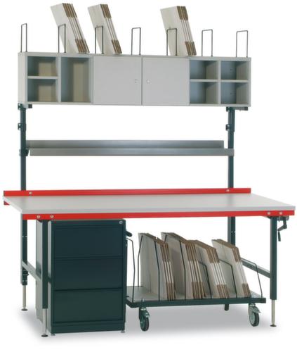 Rocholz Système d'armoire 2000 pour table d'emballage, hauteur 585 mm  L