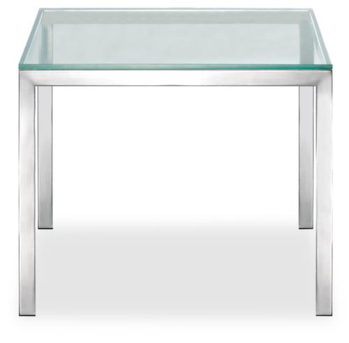 Nowy Styl Table avec plateau en verre  L