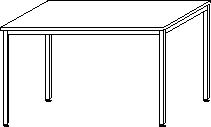 table de bureau  L