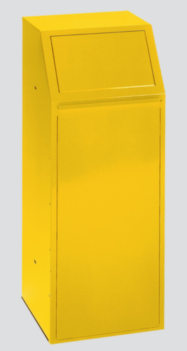 VAR Collecteur de recyclage P 80, 68 l, RAL1023 jaune signalisation, couvercle RAL1023 jaune signalisation  L