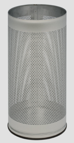 VAR Porte-parapluies en acier inoxydable avec motif de trous, hauteur x Ø 610 x 270 mm  L
