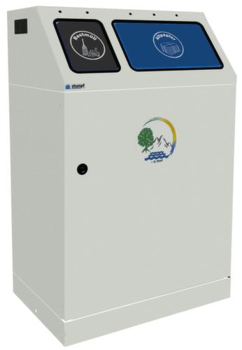stumpf Station de collecte de matières recyclables Duplex, capacité 1x30 l/1x60 l  L
