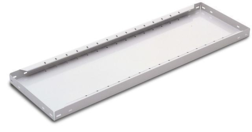 META Tablette pour rayonnage de stockage, largeur x profondeur 1300 x 500 mm, RAL7035 gris clair  L