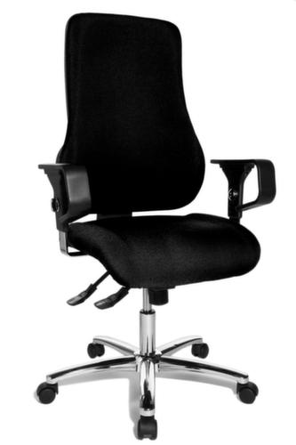 Topstar Siège de bureau pivotant Sitness 55 avec articulation Body-Balance-Tec®, noir  L