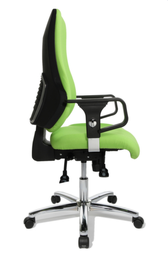 Topstar Siège de bureau pivotant Sitness 55 avec articulation Body-Balance-Tec®, vert  L