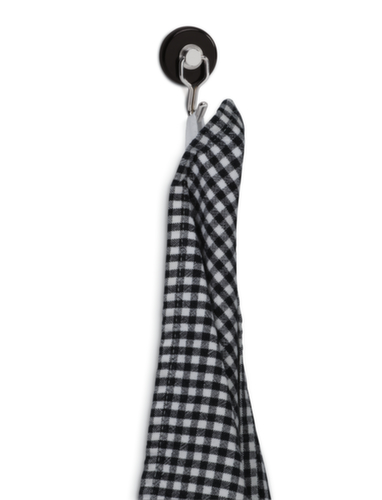 MAUL Aimant à crochet Karussell en acier, noir, Ø 35 mm  L