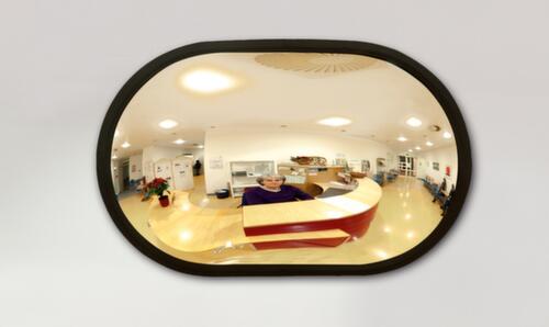 Moravia Miroir panoramique ovale, hauteur x largeur 335 x 525 mm  L
