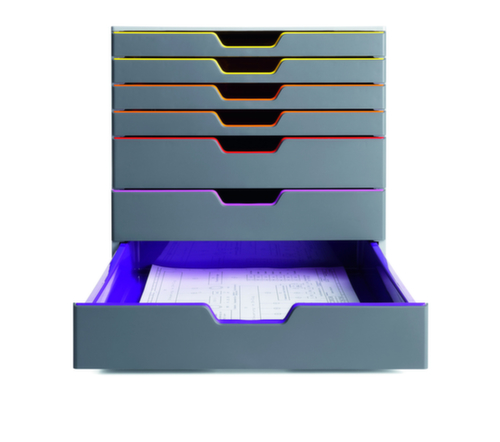 Durable Module à tiroirs VARICOLOR® en gris, pour DIN A4/DIN C4/film  L