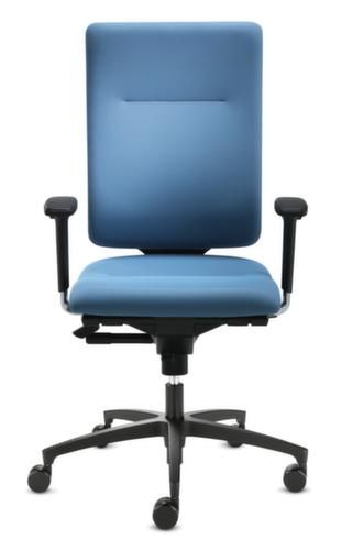 Dauphin Chaise de bureau pivotant InTouch avec dossier en plastique  L