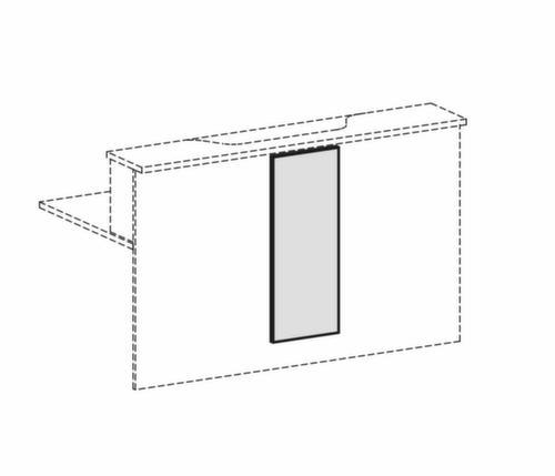 Panneau de conception pour mobilier d'accueil, largeur 500 mm  L