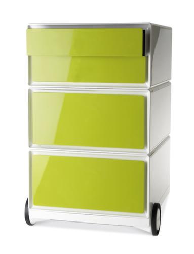 Paperflow Caisson mobile easyBox, 4 tiroir(s), blanc/vert  L
