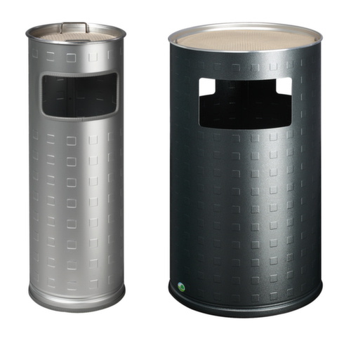 VAR Cendrier poubelle en aluminium résistant à l'eau de mer  L