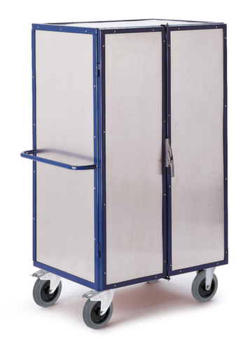 Rollcart Chariot-armoire avec parois en aluminium  L