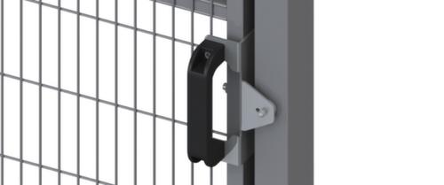 TROAX Porte à battants pour grille de protection de machine, hauteur x largeur 1400 x 1000 mm  L