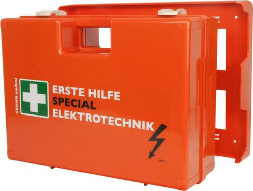 actiomedic Mallette de secours spécifique au secteur électrotechnique, calage selon DIN 13157  L