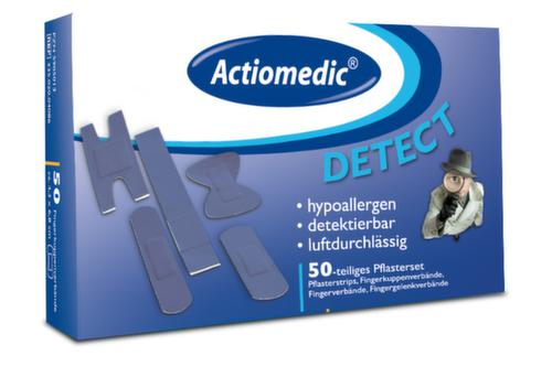 actiomedic Kit de pansements, respirant, détectable, élastique et hypoallergénique  L