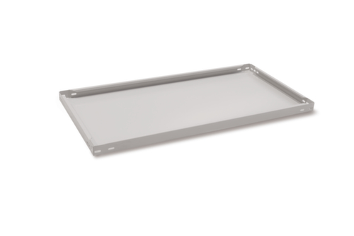 hofe Tablette pour rayonnage de stockage, largeur x profondeur 1000 x 500 mm, RAL7035 gris clair  L